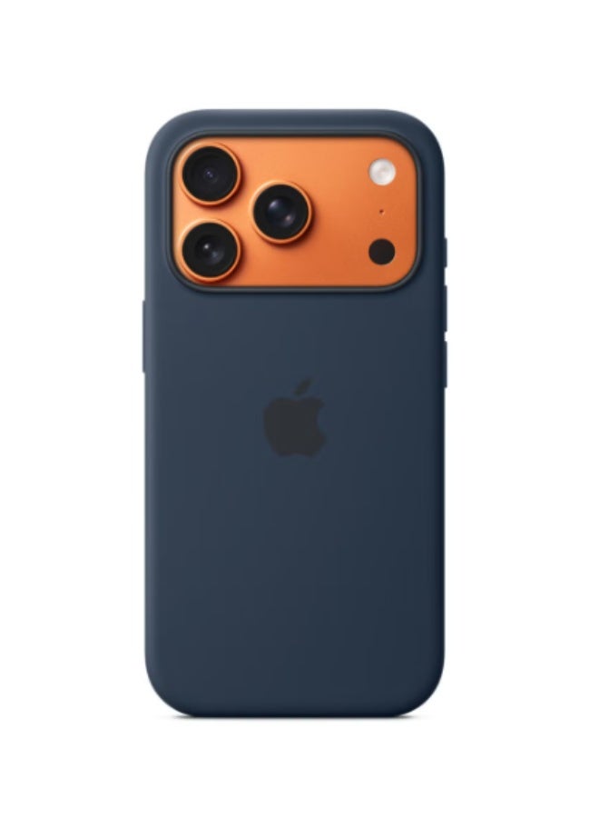 Silicone Case Cover iPhone 17 Pro Max  Midnight Blue - Image 1