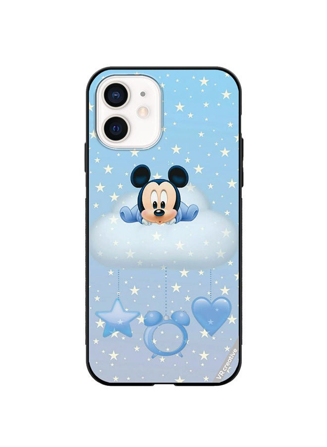 VR CREATIVE Protective Case Cover For Apple iPhone 12 mini Mikey Mouse Design Multicolour - Image 1