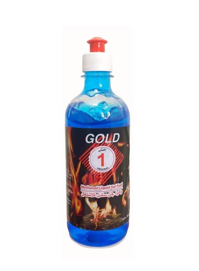 GOLD ONE Methanol Liquid Gel Fire Starter Fuel Barbecue Charcoal lighter 330ml