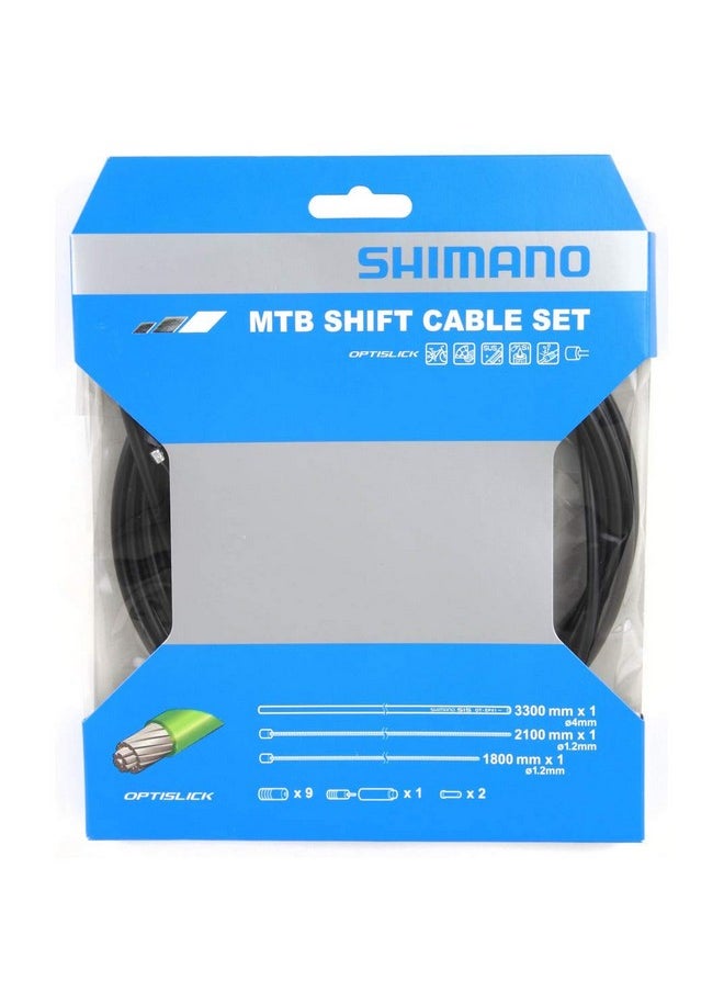 SHIMANO Xt M8000 Mtb Gear Cable Set, Optislick Coated Inners, Black Y60198090  - Image 5