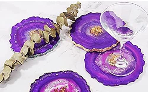 Shyama Craft Agate Circle Mould for Resin Art | Silicone Mold for Flower Preservation, Clock Making, Photo Frame & Pooja Thali | White (6 Inch) - Image 2