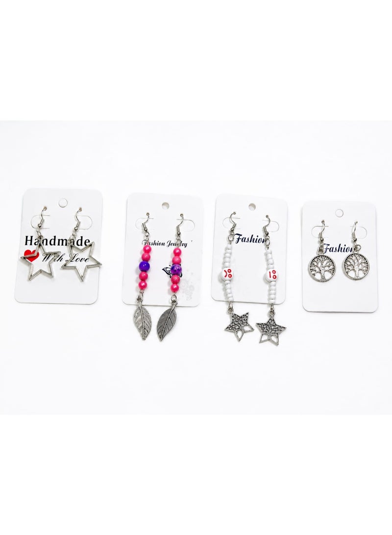 4 luxurious girls earrings - Image 1