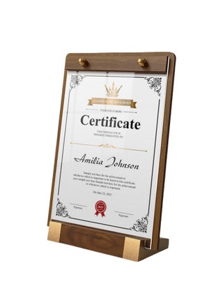 Acrylic Certificate Display Stand Organize Photo Frames Document Holder for Organize Photo Frames(Vertical Style) - pzsku/ZC171E1EFD5F3CD30F9E7Z/45/_/1729151310/88b10843-9681-4cb8-9415-b656d798d18c