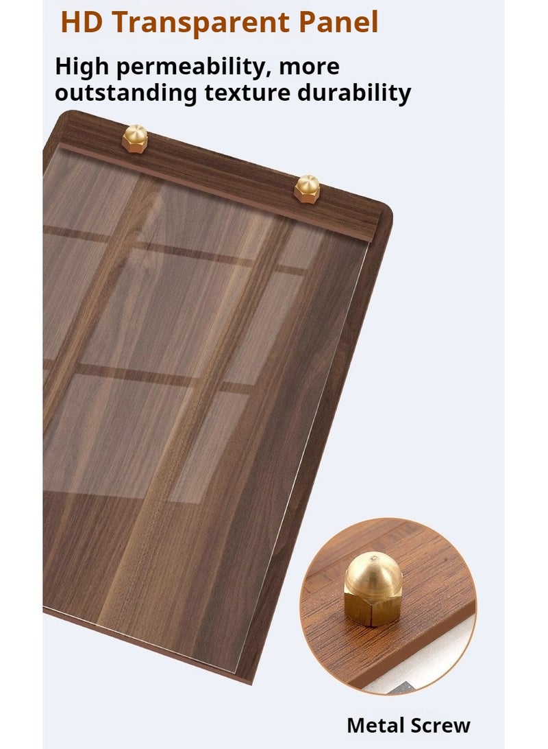 Acrylic Certificate Display Stand Organize Photo Frames Document Holder for Organize Photo Frames(Vertical Style)