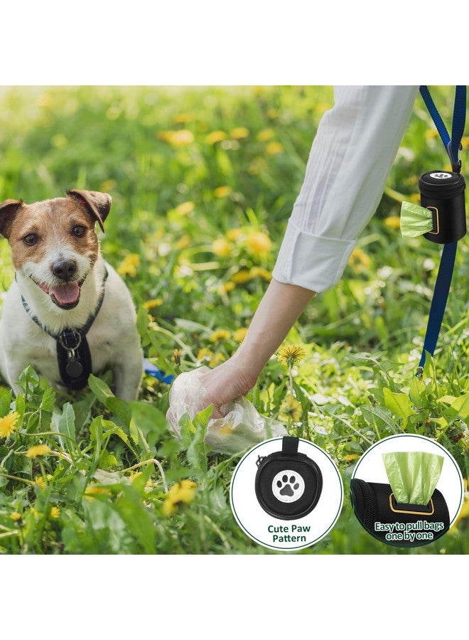 Rasse Dog Poop Bag Holder for Leash - Doggy Poop Waste Bag Dispenser Zipper Pouch with Carabiner Clip, 1680D Nylon Oxford Poop Bag Dispenser for Leashes Doggy Poop Bag Holder for Travel, Dog Walking, Park - Image 2