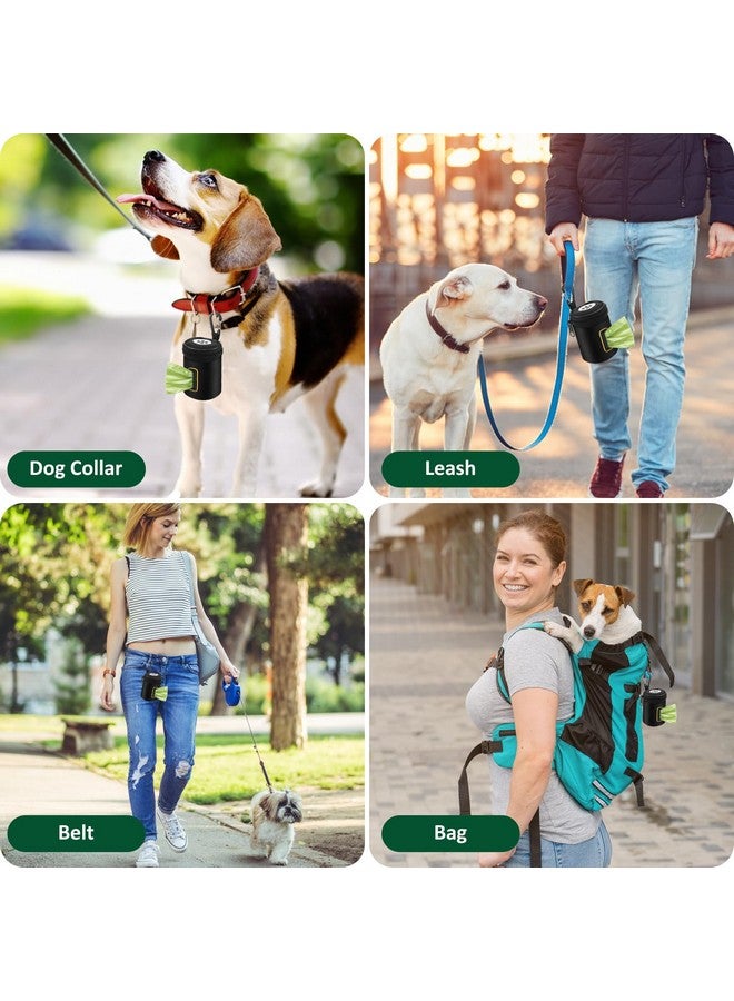 Rasse Dog Poop Bag Holder for Leash - Doggy Poop Waste Bag Dispenser Zipper Pouch with Carabiner Clip, 1680D Nylon Oxford Poop Bag Dispenser for Leashes Doggy Poop Bag Holder for Travel, Dog Walking, Park - Image 3