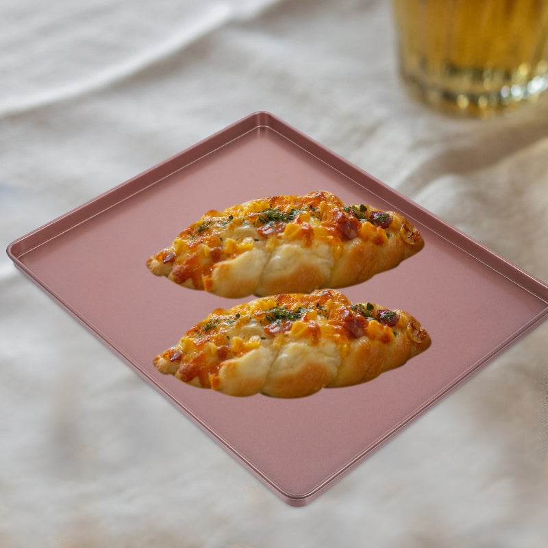 🍳 طقم قالب خبز مستطيل للقهوة 2 قطع من فولاذ كربوني غير لاصق ومتعدد الاستخدامات - Image 4
