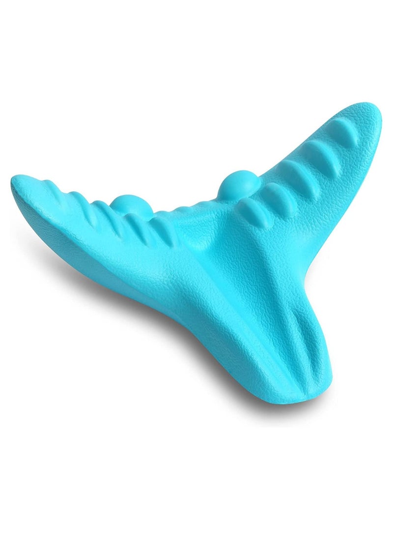 DubaiGallery Portable Gravity Neck Massage Pillow Acupoint Gravity Shiatsu Cervical Repair Multifunction Home Yoga Spine Traction - Image 3