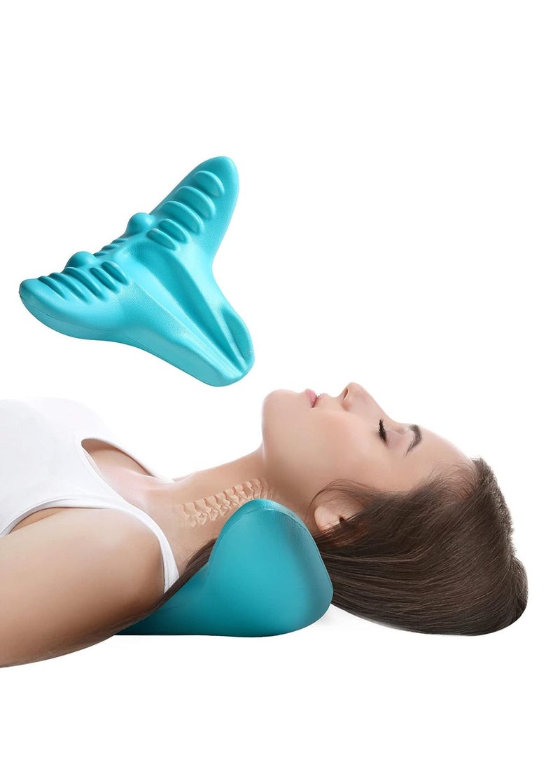DubaiGallery Portable Gravity Neck Massage Pillow Acupoint Gravity Shiatsu Cervical Repair Multifunction Home Yoga Spine Traction - Image 2