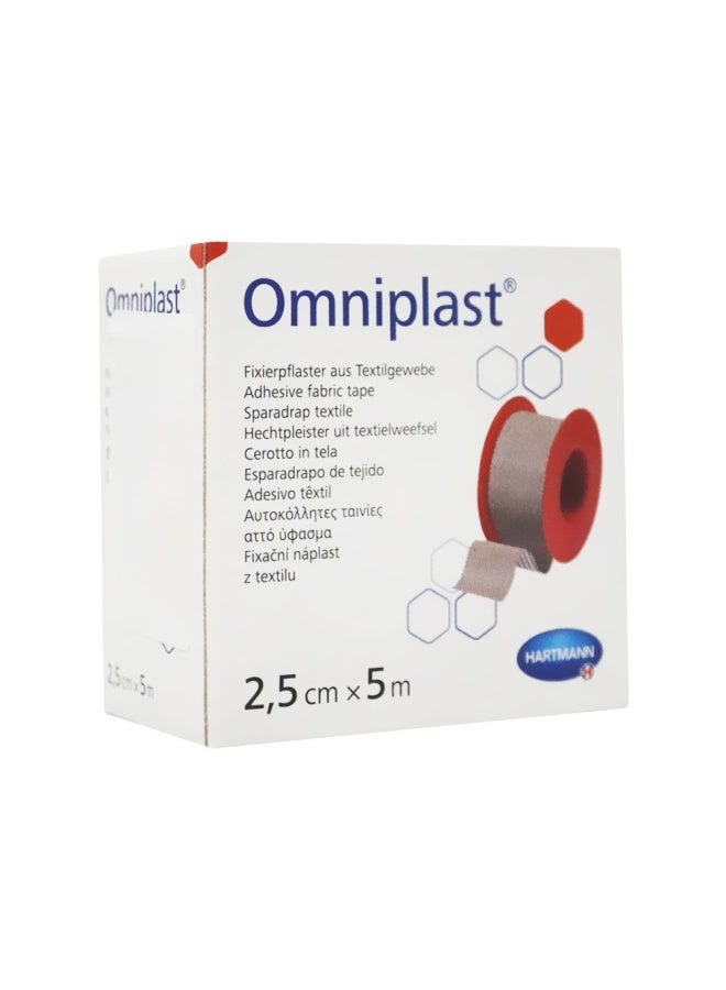 Hartmann Omniplast Plaster 2.5 Cm X 5 M 1'S - Image 2