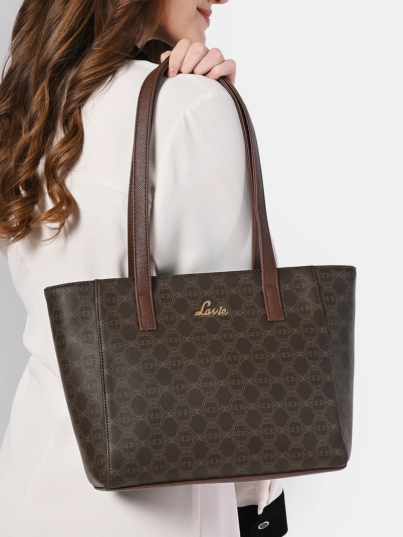Lavie Women's Mono Betula Small Tote Handbag (Brown)