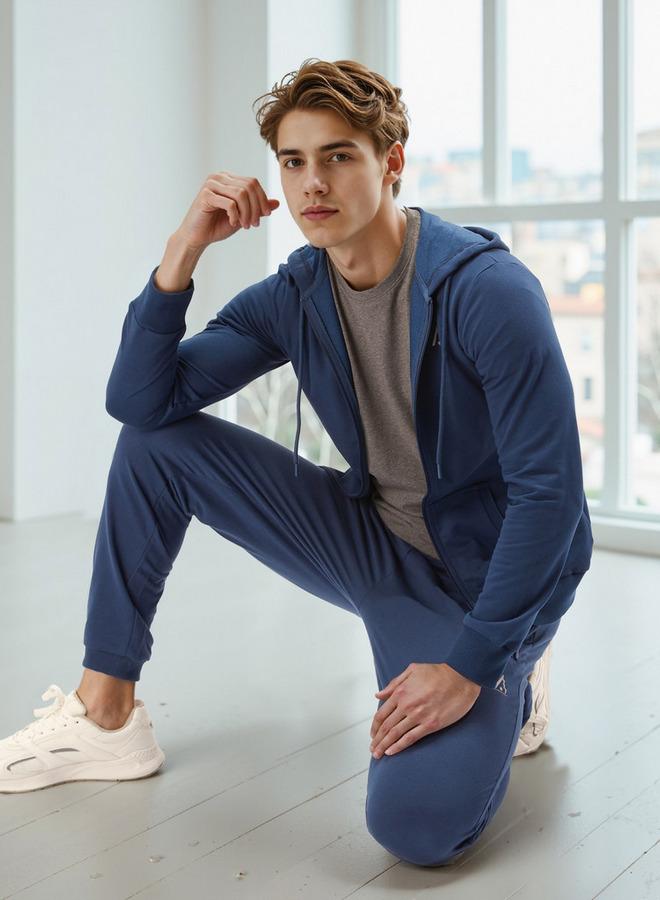 Active Jacket with Long Sleeves and Hood - Image 1