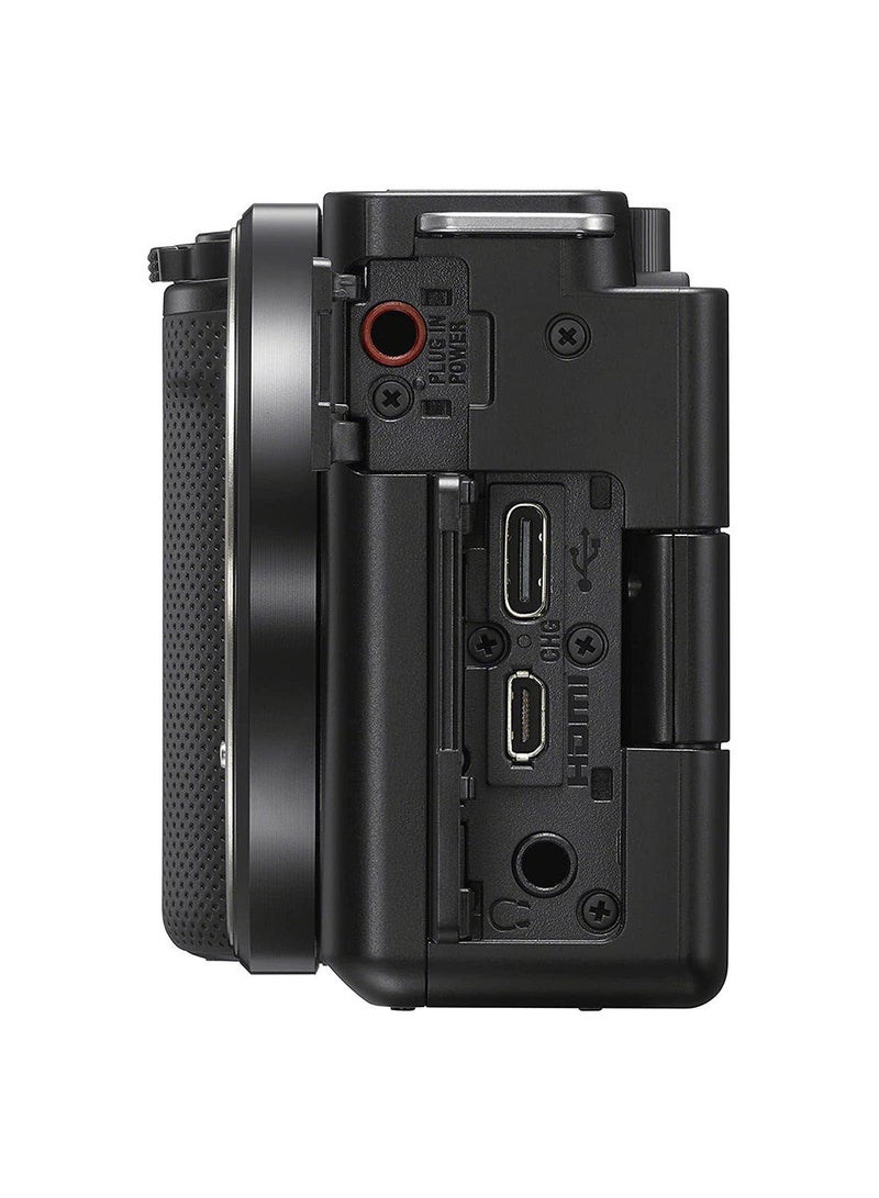 Sony Alpha ZV-E10L Interchangeable Lens Vlog Digital Camera with 16-50 mm Lens and Free Wireless Grip with remote control and tripod feature, 24.2MP, Black - Image 5