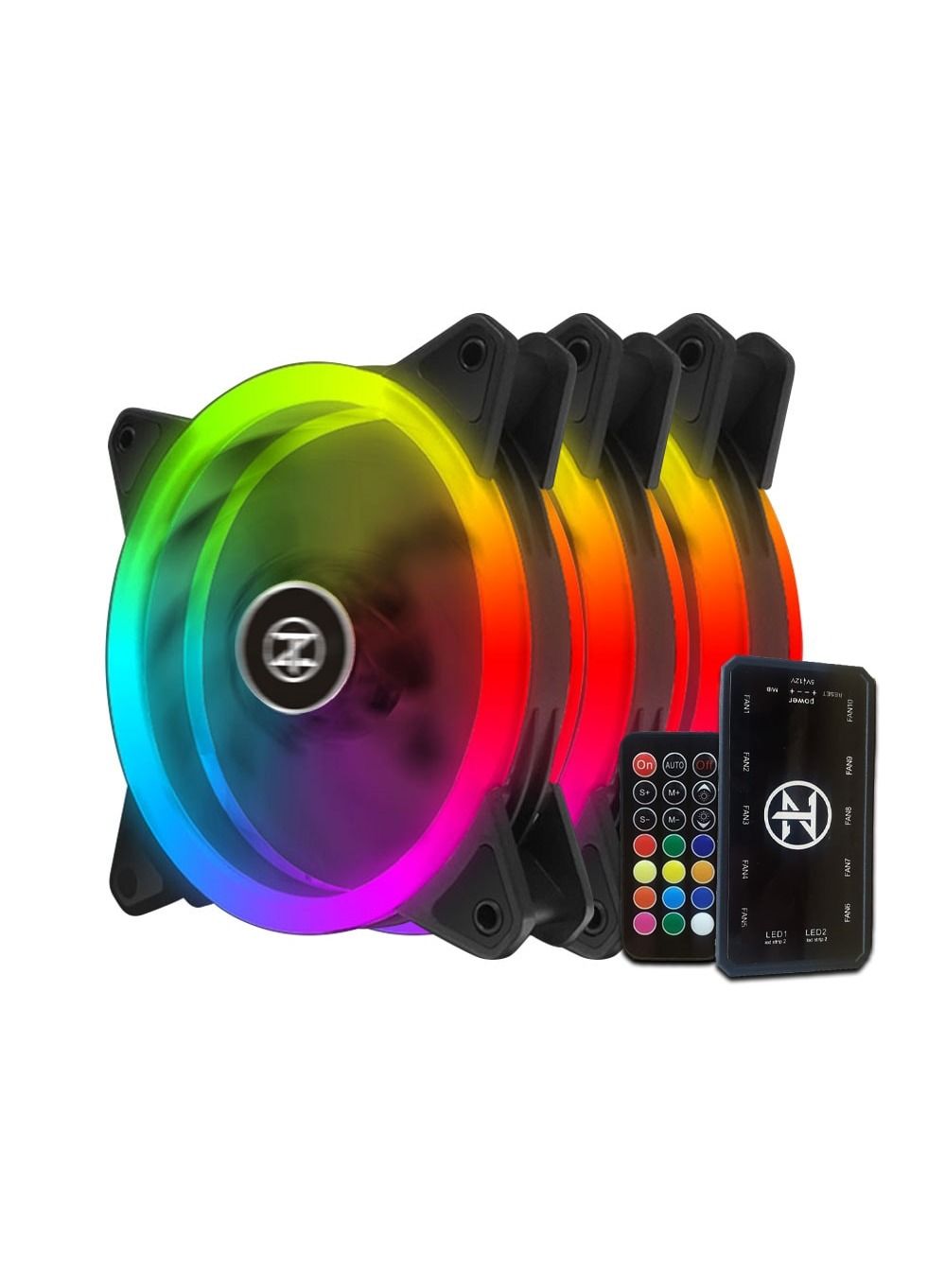 تكنوزون Techno Zone Techno Zone f-3000 Fan Kit 3.6W 108 g
