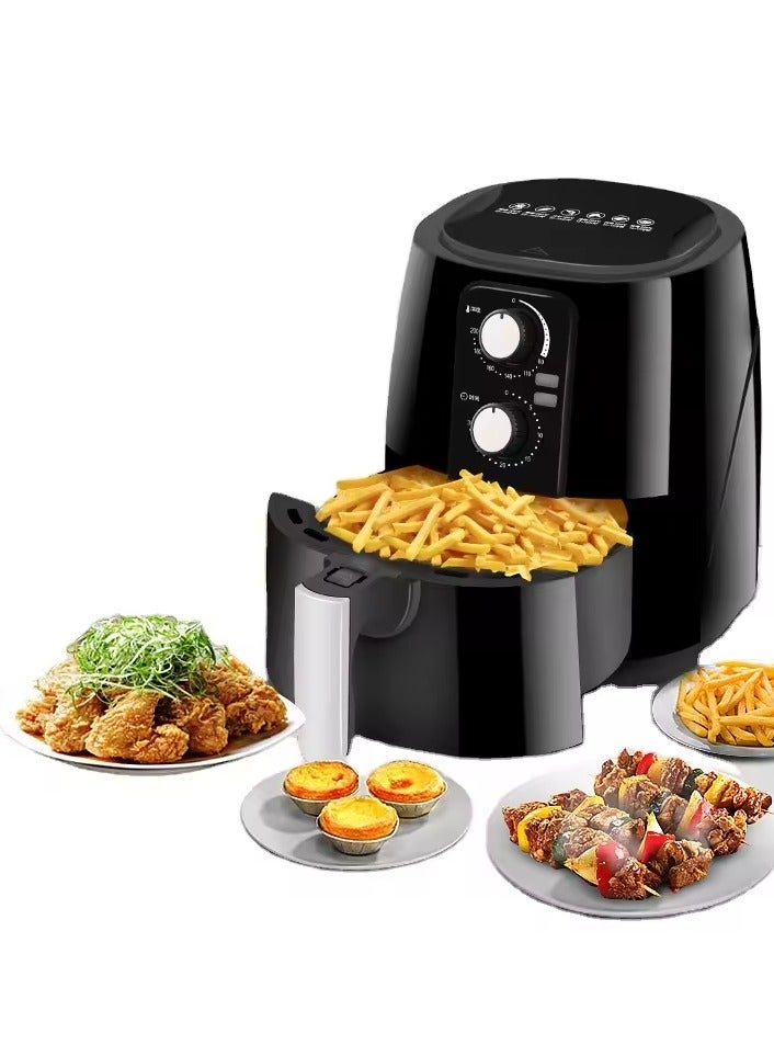5.5L Air Fryer Electric Heating Tube and Hot Air Convection Free Fryer for Household Use Essential Air Fryer oil free healthy food - Image 2