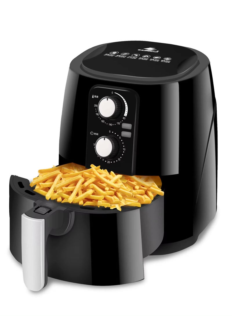 5.5L Air Fryer Electric Heating Tube and Hot Air Convection Free Fryer for Household Use Essential Air Fryer oil free healthy food - Image 4