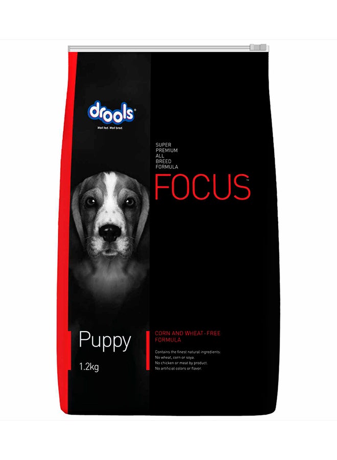 Drools Focus Premiun Puppy Dry Dog Food  Real Chicken 1.2Kg - Image 1