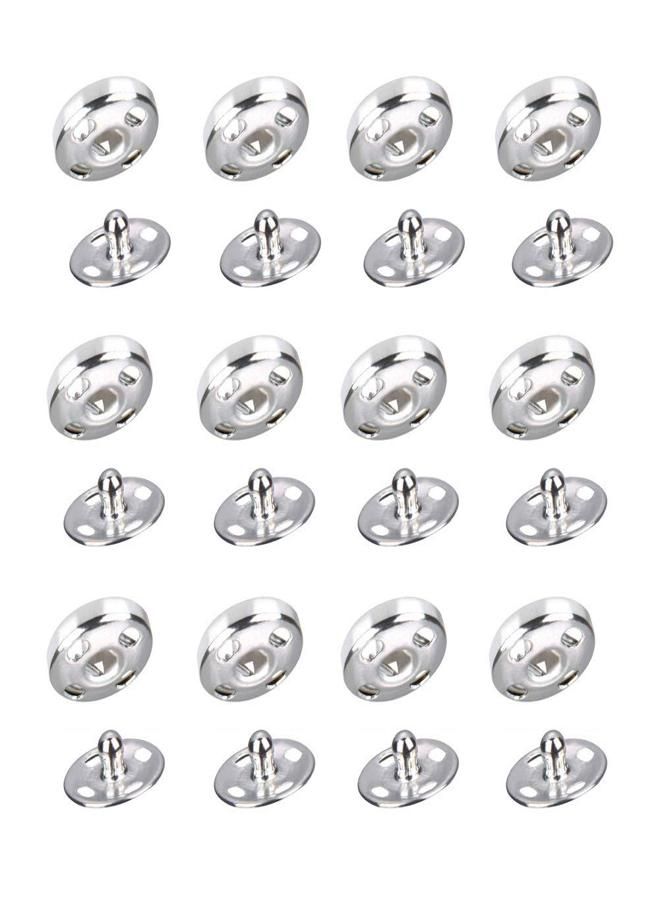 Comprehensive Clothes Fastener Installation Tool Kit with Clamping Pliers, 100 Sewing Button Rings, Hollow Snap Buttons, and Metal Buckle Attachment for Sewing and Crafts from KataKeet  - Image 5
