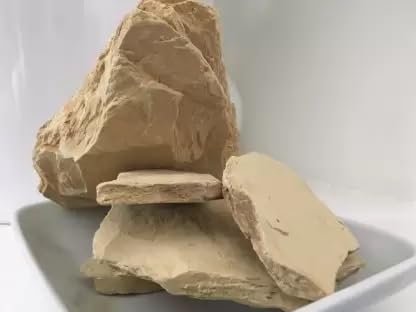Generic Natural Multani Mitti Stone Form Fullers EarthCalcium Bentonite Clay for All Skin Type Face Pack And Hair Pack Multani Mitti Stone 849 Gram - Image 2