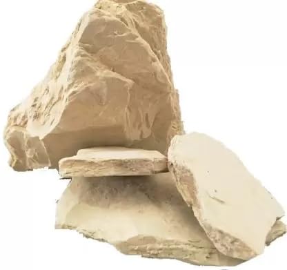Generic Natural Multani Mitti Stone Form Fullers EarthCalcium Bentonite Clay for All Skin Type Face Pack And Hair Pack Multani Mitti Stone 849 Gram - Image 1