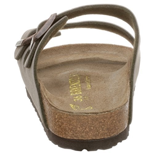 Birkenstock Unisex Arizona Sandal,Stone Birkibuc,38 M EU - Image 3