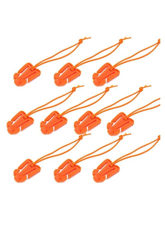 NIBEMINENT 10-Piece Tactical Gear Strap Clip Set For Molle Backpack