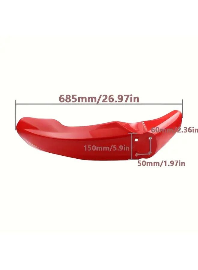 Yellow Motorcycle Front Fender Mudguard for KTM Yamaha Honda Suzuki Supermotard - Image 2