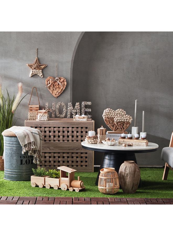 Home Box Natural Wood Decorative Pouch 17X4X21 Cm  - Image 4