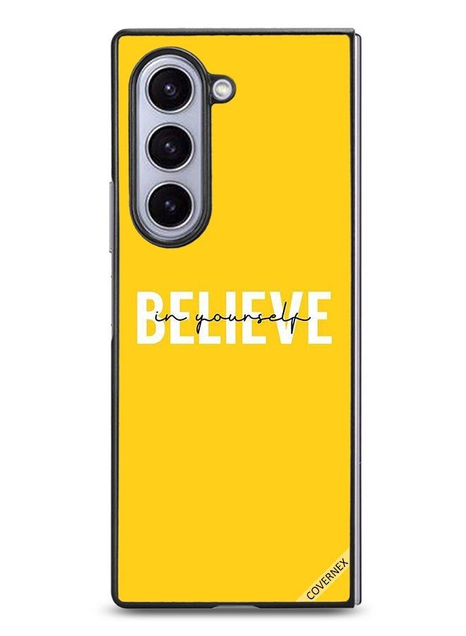Covernex Samsung Galaxy Z Fold6 Protective Case Cover Believe In Yourself  - Image 1