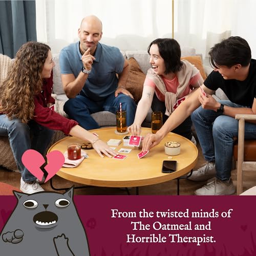 Exploding Kittens لعبة الأزواج الرهيبة - النسخة الإضافية الرهيبة من إكسبلودينغ كيتنز - لعبة حفلات لـ 28 لاعباً من مبتكري المعالج الرهيب - Image 5