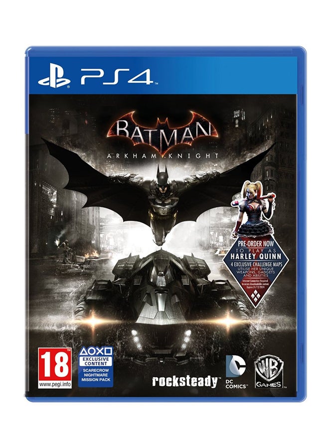 WB Games Batman Arkham Knight (Intl Version) - Adventure - playstation_4_ps4 - Image 1