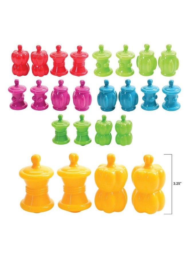 Constructive Playthings Pop Beads Stem Developmental Sensory Toys For Toddlers 13 Assorted Shapes And Colors Motor Skills Teacher Supplies For Classroom And Preschool 24 Snap Beads Multicolor  - Image 5