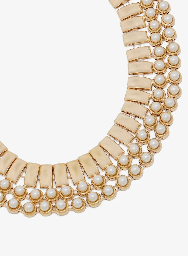 Khizana Gold Gold Embellished Choker for Women | Best Price UAE