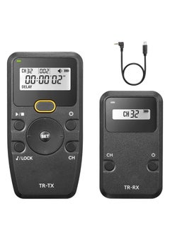 TR-S2 Remote Shutter Release for Sony, Wireless Shutter Release Intervalometer Compatible for Sony a7 a7m2 a7m3 a7S a7SII a7R a7RII a9 a9II a58 a6600 a6400 a6500 a6300 a6000 a5100 RX100M7