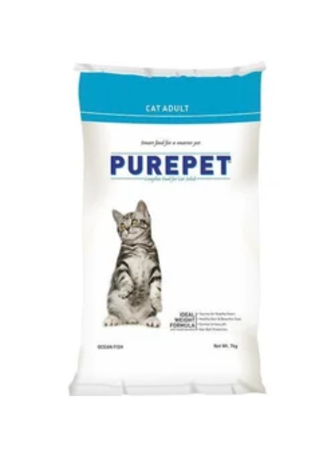 PUREPET طعام جاف للقطط سمك المحيط 7 كجم