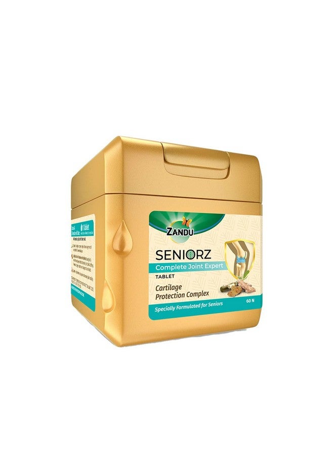 Zandu Seniorz Complete Joint Expert Tablet, 60 Tablets Helps Protect Joints, Relieve Joint Pain & Make Joints Strong, Supports Overall Joint Health,100% Ayurvedic & Natural Supplement - Image 4