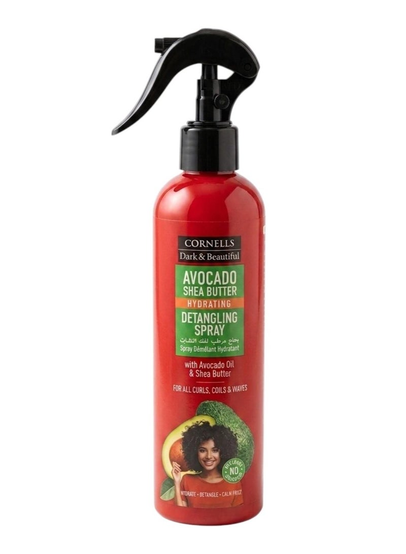 CORNELLS Moisturizing Detangling Hair Spray With Avocado and Shea Butter 250 ml - Image 1