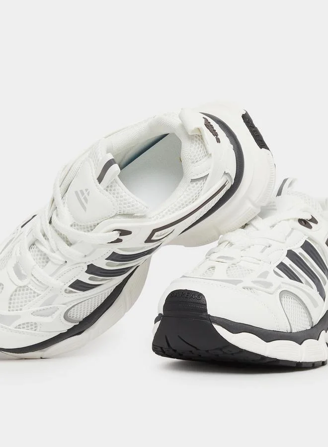 Styli Styli Chunky Sole Lace Up Sneakers