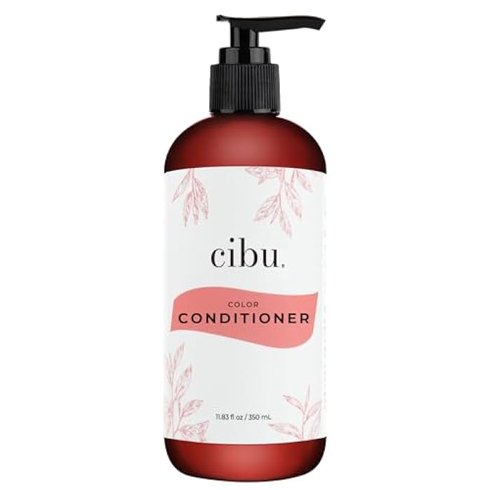 Cibu Color Conditioner 30017 For Dry, Color-Treated Hair - Gently Hydrates And Strengthens - Conditions Revitalizes Hair Scalp - Fresh Scent - 11.83oz - Image 1