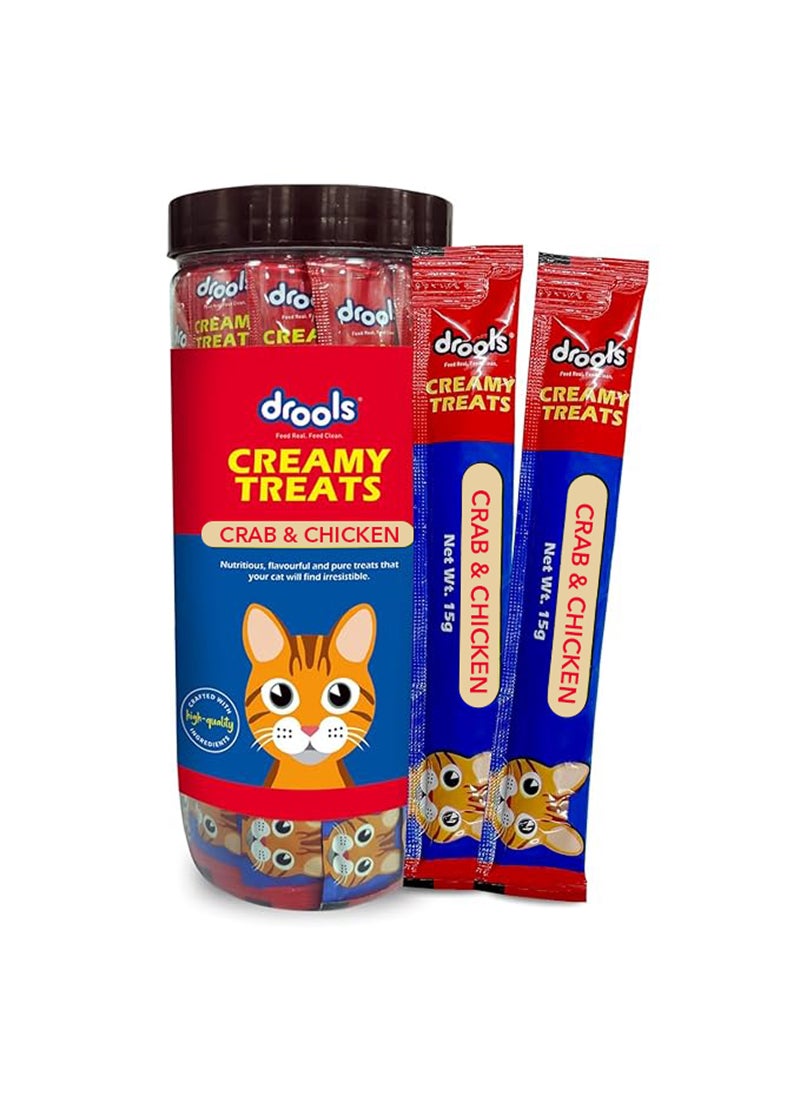 درولز قطة قابلة لعق دسم تعالج السلطعون والدجاج None - Image 1