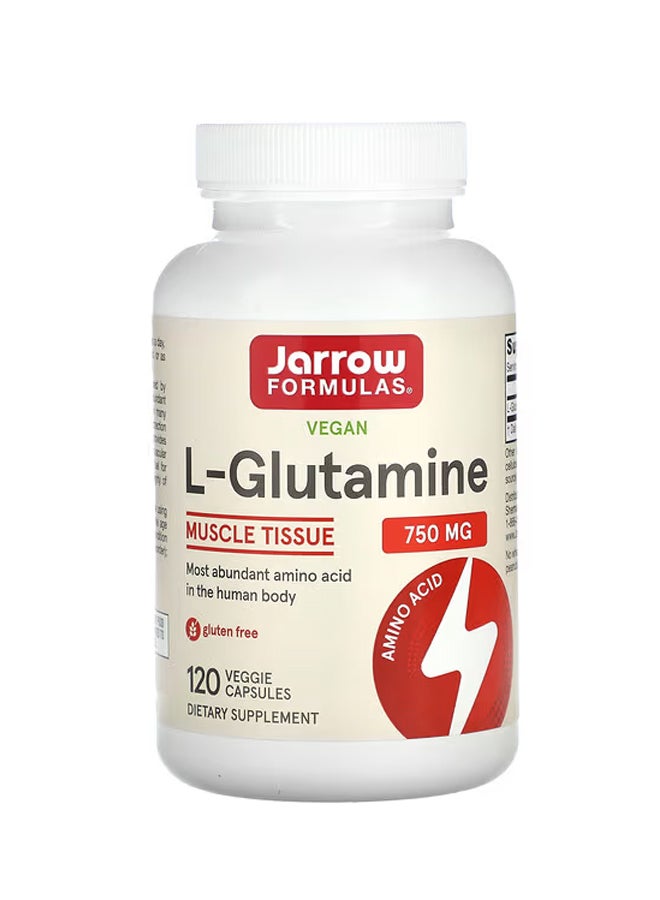 جارو فورملاز ل-جلوتامين 750 ملجم 120 كبسولة نباتية