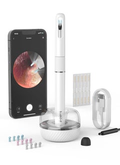 Bebird Bebird note5 pro ear wax removal kit 3-in-1 ear wax remover tool wax elimination tweezers and wireless visible ear cleaner with camera for iOS, Android Phones and storage base  - Image 1