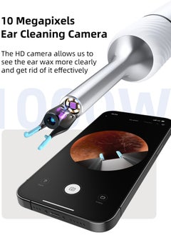 Bebird Bebird note5 pro ear wax removal kit 3-in-1 ear wax remover tool wax elimination tweezers and wireless visible ear cleaner with camera for iOS, Android Phones and storage base  - Image 5