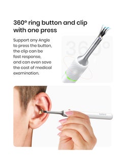 Bebird Bebird note5 pro ear wax removal kit 3-in-1 ear wax remover tool wax elimination tweezers and wireless visible ear cleaner with camera for iOS, Android Phones and storage base  - Image 4