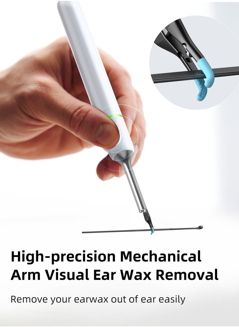 Bebird note5 pro ear wax removal kit 3-in-1 ear wax remover tool wax elimination tweezers and wireless visible ear cleaner with camera for iOS, Android Phones and storage base