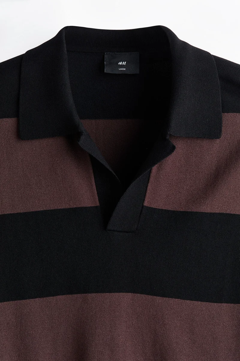 H&M  Loose Fit Polo shirt for Men | Best Price UAE