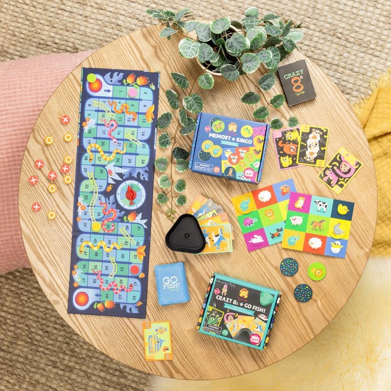 Tiger Tribe Crazy 8s and Go Fish Card Game Set - Image 5