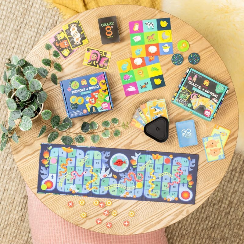Tiger Tribe Crazy 8s and Go Fish Card Game Set - Image 3