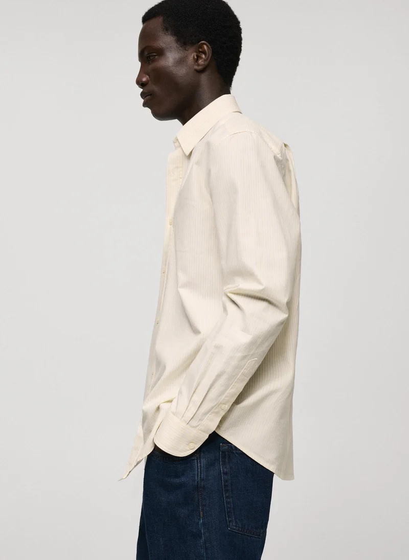 Mango Man Kodak Long Sleeve Regular Fit Shirt