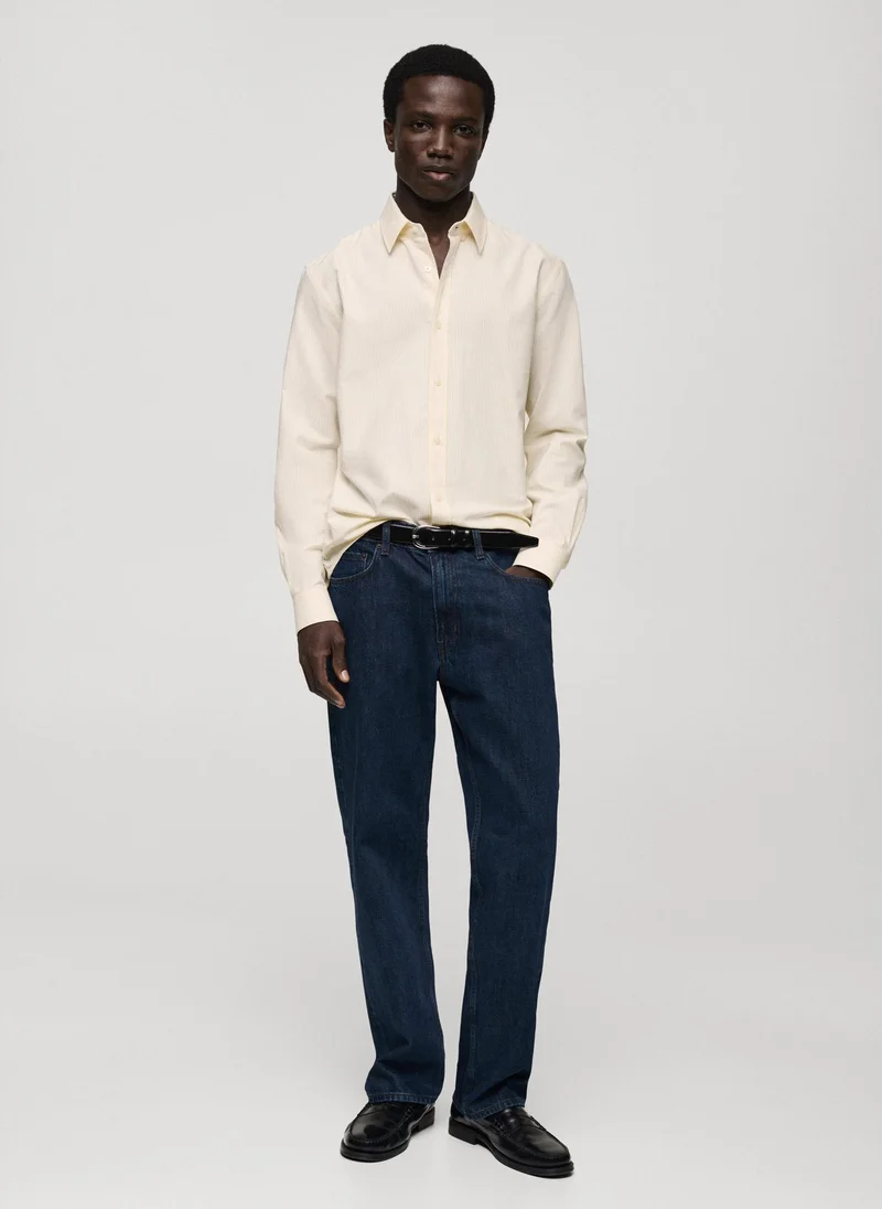 Mango Man Kodak Long Sleeve Regular Fit Shirt
